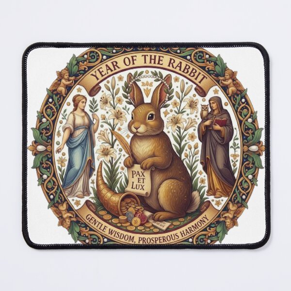 Item preview, YEAR OF THE RABBIT designed and sold by likbatonboot.