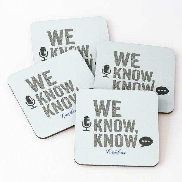 Item preview, WE KNOW, KNOW - Candace - Political Commentary Fan Art - Blue - Mist Blue edition designed and sold by Miss Cutie Designs.