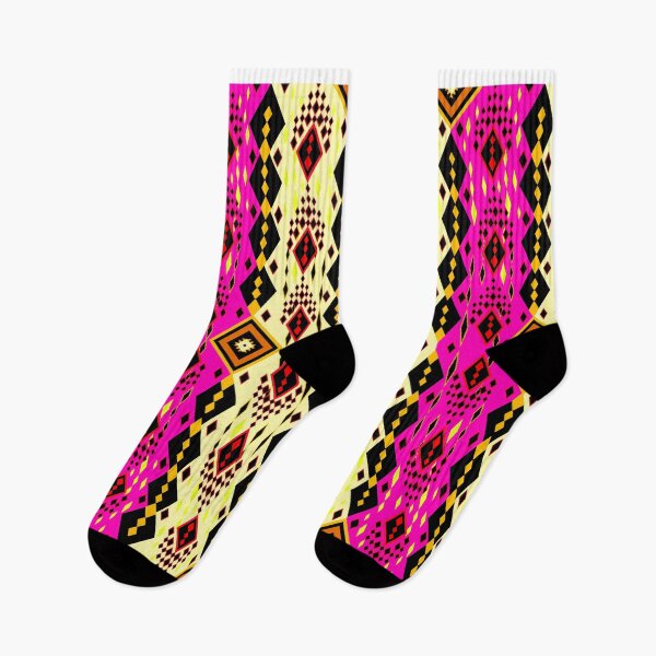 Item preview, Waterfall- yellow & pink designed and sold by Sukjai@Design.