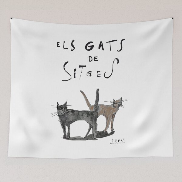 Item preview, THE CATS OF SITGES designed and sold by ARTLUKASSITGES.