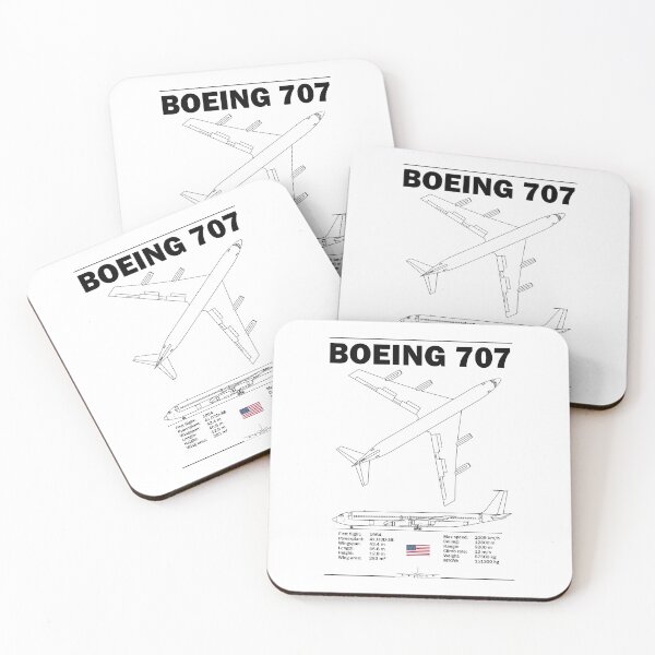 Item preview, Boeing 707 Technical Blueprint designed and sold by Justinian Matieu.