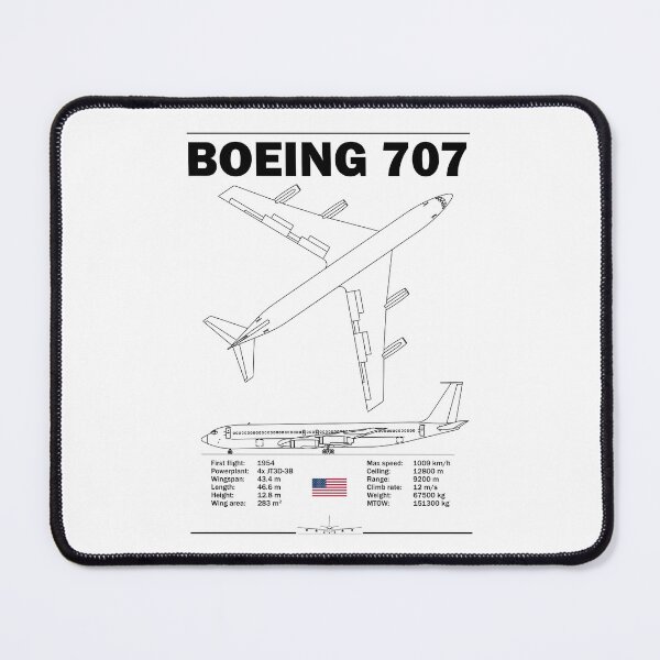 Item preview, Boeing 707 Technical Blueprint designed and sold by Justinian Matieu.