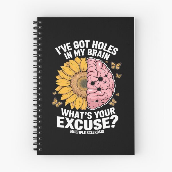 Item preview, Multiple Sclerosis Awareness MS I've Got Holes In My Brain  designed and sold by MythWoot.