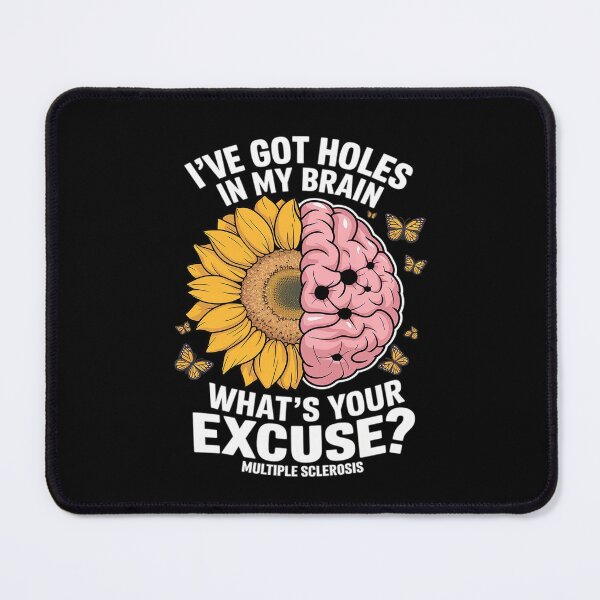 Item preview, Multiple Sclerosis Awareness MS I've Got Holes In My Brain  designed and sold by MythWoot.