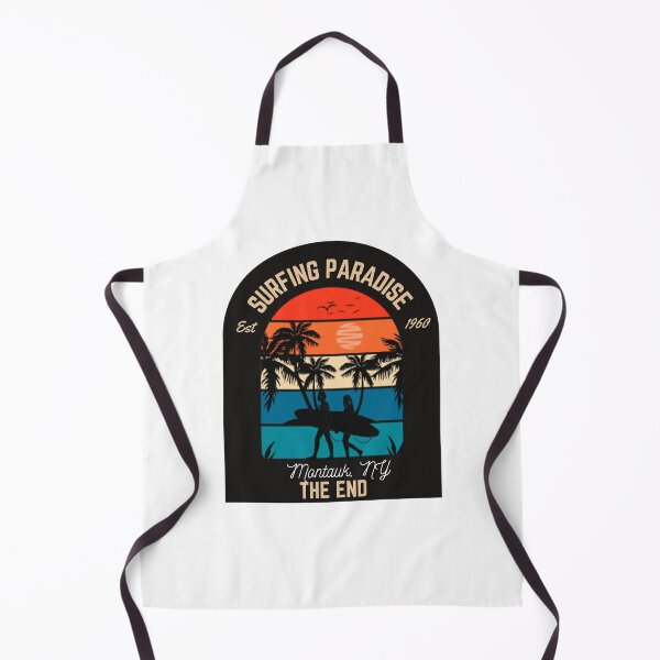 Item preview, Surfing Paradise, Montauk, NY, The End, Long Island Surfing designed and sold by FitEnvy.