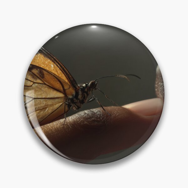 Item preview, Butterfly on finger near lips designed and sold by anytka.