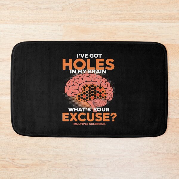 Item preview, Multiple Sclerosis Awareness MS I've Got Holes In My Brain  designed and sold by MythWoot.