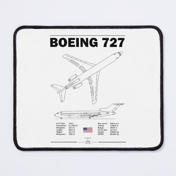 Item preview, Boeing 727 Technical Blueprint designed and sold by Justinian Matieu.
