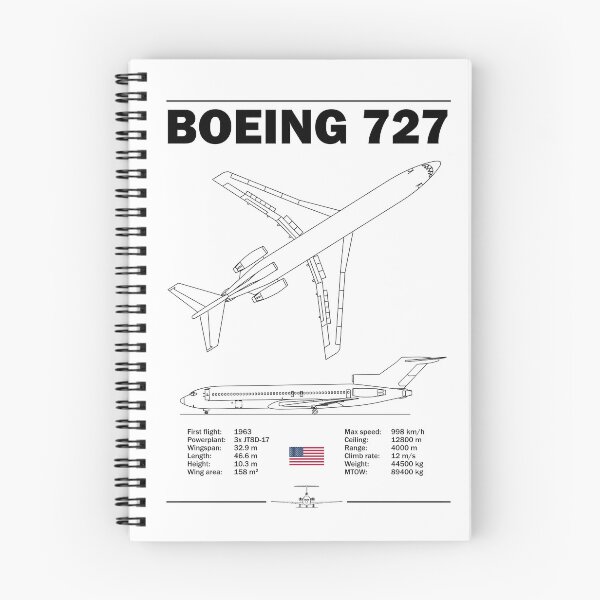 Item preview, Boeing 727 Technical Blueprint designed and sold by Justinian Matieu.
