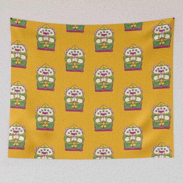 Item preview, The Baby 5 eyes 4 ears green monster sawasdee no.2 designed and sold by Ken Hamala.