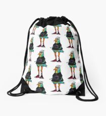 Mochila de cuerdas a este pájaro le gusta Pink Floyd