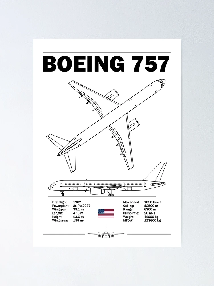 Boeing 757 Technical Blueprint