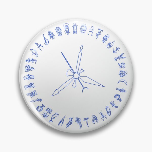 Item preview, Blue Alethiometer Symbol Dial, Golden Compass, Symbol Reader - His Dark Materials inspired fan art  designed and sold by S Hazelwood .
