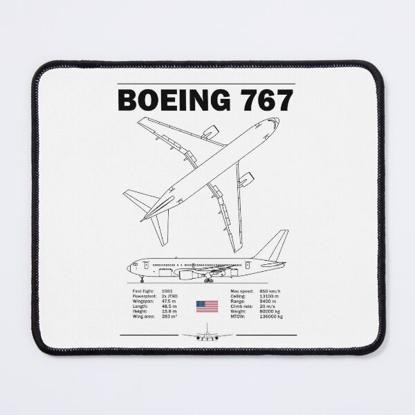 Item preview, Boeing 767 Technical Blueprint designed and sold by Justinian Matieu.
