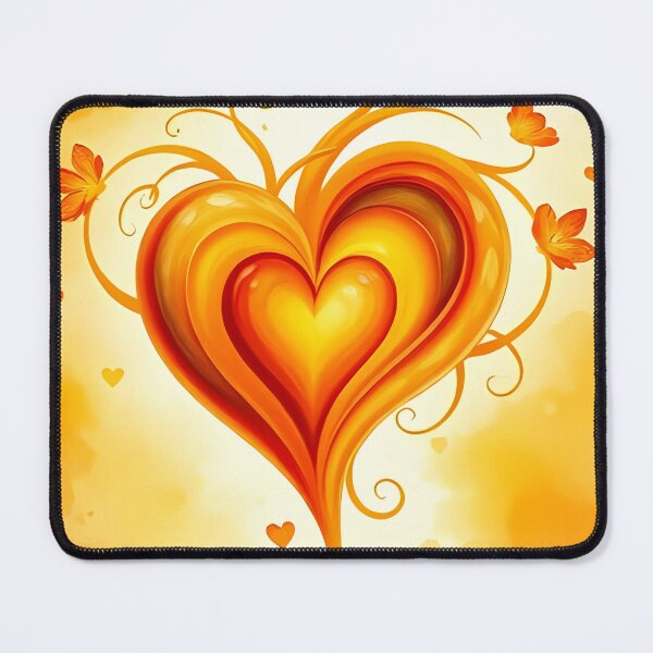 Item preview, Yellow Fantasy Heart designed and sold by CalmnessbyChoice.