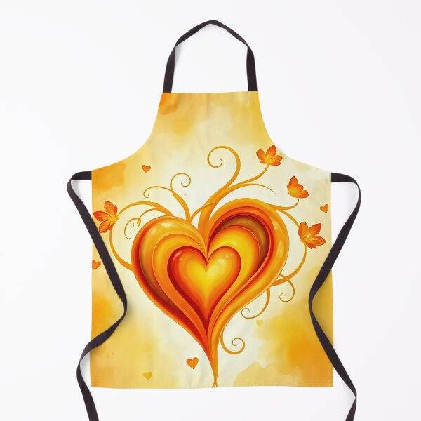 Item preview, Yellow Fantasy Heart designed and sold by CalmnessbyChoice.