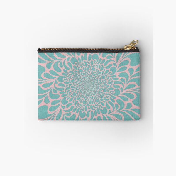 Item preview, floral pink and green pattern designed and sold by Not Diome.