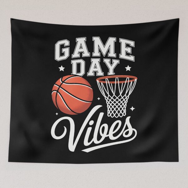Item preview, Basketball Game Day Vibes designed and sold by tiemacopaxer.