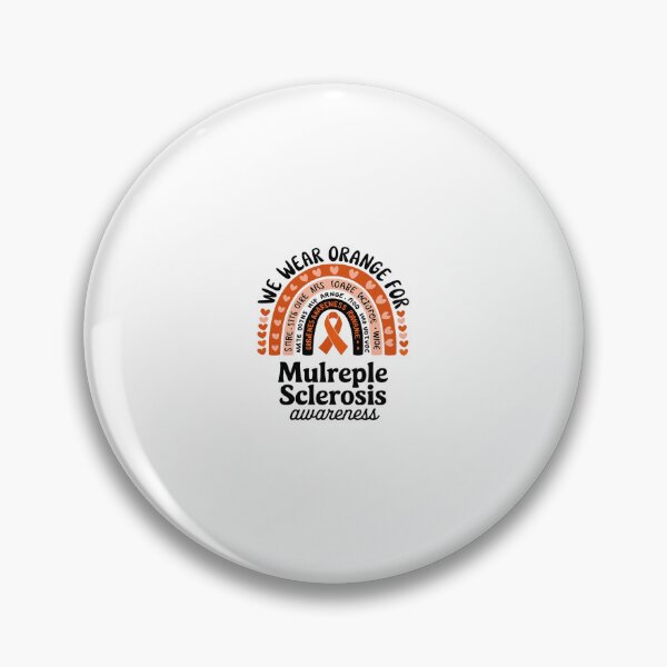 Item preview, Multiple Sclerosis Awareness We Wear Orange Ms Rainbow  designed and sold by CombatTask.