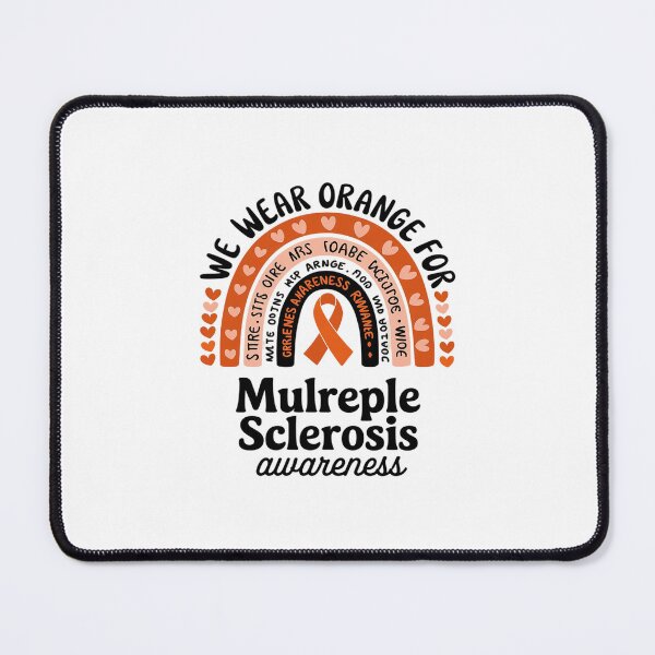 Item preview, Multiple Sclerosis Awareness We Wear Orange Ms Rainbow  designed and sold by CombatTask.