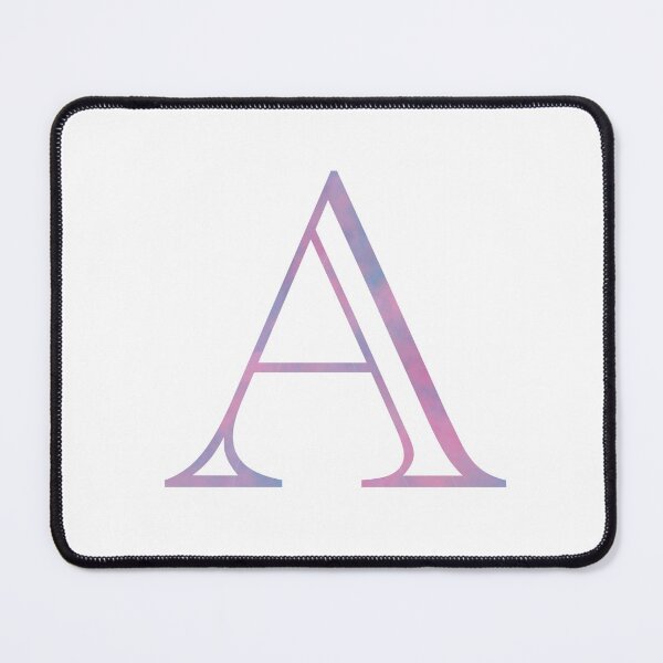 Item preview, Pastel burst letter A designed and sold by benvenuto a casa.