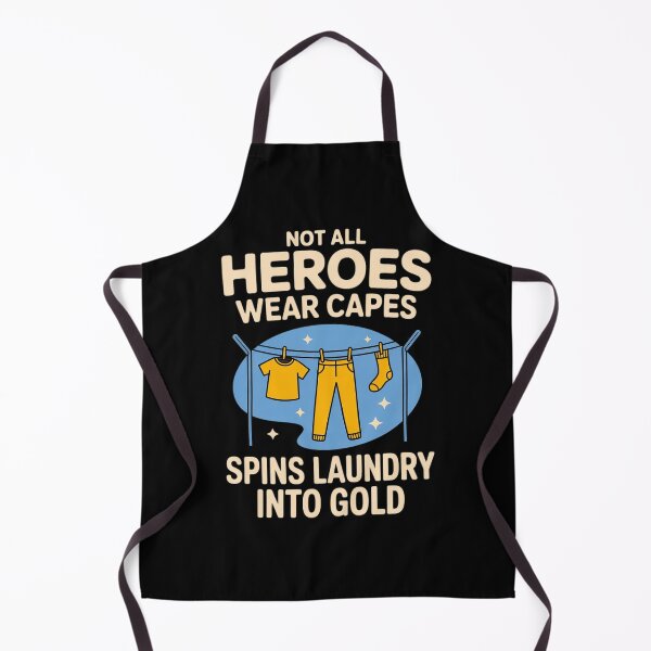 Item preview, Spins Laundry Into Gold Laundry Day Hero Graphic designed and sold by Voidbinder.