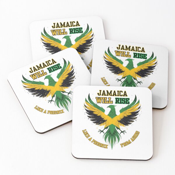 Item preview, JAMAICA WILL RISE LIKE A PHOENIX FROM ASHES designed and sold by BlessedHandsDesigns.