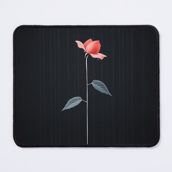 Item preview, Minimal Stem Rose designed and sold by Visioneed.ai.