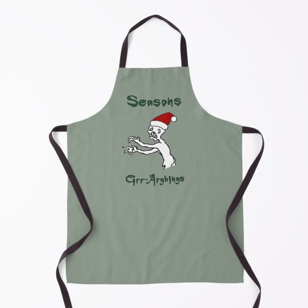 Item preview, SEASONS GRR ARGHINGS, Christmas Grr Argh, Santa Hat Monster, Buffy the Vampire Slayer, Xmas 90s, BTVS Zombie, Joss Whedon, Angel, Buffering (alternate colours) designed and sold by S Hazelwood .