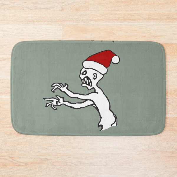 Item preview, SEASONS GRR ARGHINGS, Christmas Grr Argh, Santa Hat Monster, Buffy the Vampire Slayer, Xmas 90s, BTVS Zombie, Joss Whedon, Angel, Buffering (alternate colours) designed and sold by S Hazelwood .