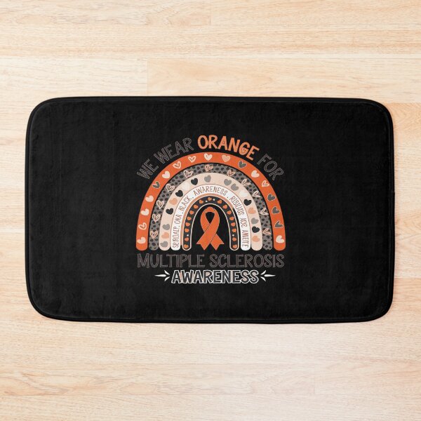 Item preview, Multiple Sclerosis Awareness We Wear Orange Ms Rainbow  designed and sold by MythWoot.