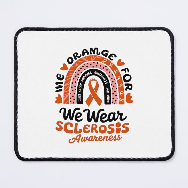 Item preview, Multiple Sclerosis Awareness We Wear Orange Ms Rainbow designed and sold by CombatTask.