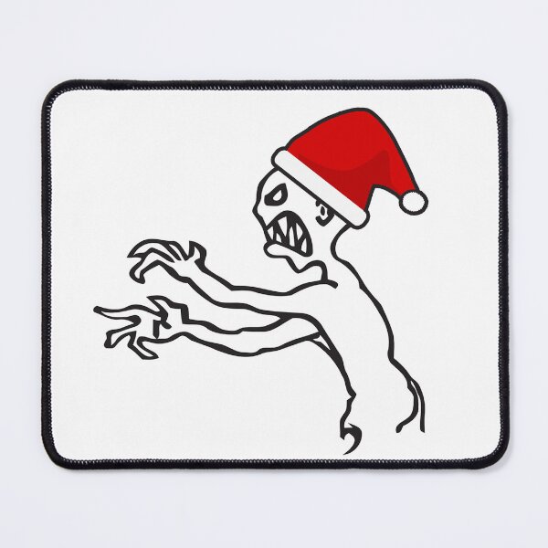 Item preview, Santa Hat Grr Argh, Christmas Monster, Buffy the Vampire Slayer, Xmas 90s, BTVS Zombie, Joss Whedon, Angel, Buffering, Pop Culture, Zombie designed and sold by S Hazelwood .