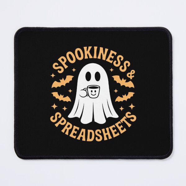 Item preview, Spookiness and Spreadsheets Halloween Accountant Bookkeeper designed and sold by Shannon Bosley.
