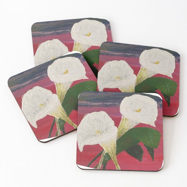 Item preview, White Elegance on Deep Magenta designed and sold by isyra.