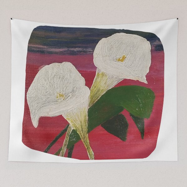 Item preview, White Elegance on Deep Magenta designed and sold by isyra.