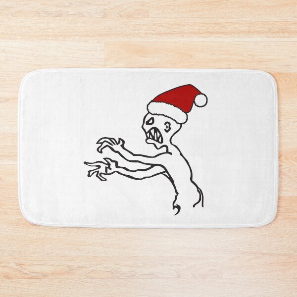 Item preview, Christmas Grr Argh, Santa Hat Monster, Buffy the Vampire Slayer, Xmas 90s, BTVS Zombie, Joss Whedon, Angel, Buffering, Pop Culture, Zombie designed and sold by S Hazelwood .