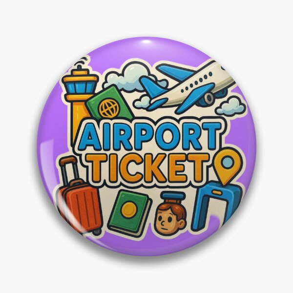 Item preview, Airport Ticket designed and sold by DesignPrePress.