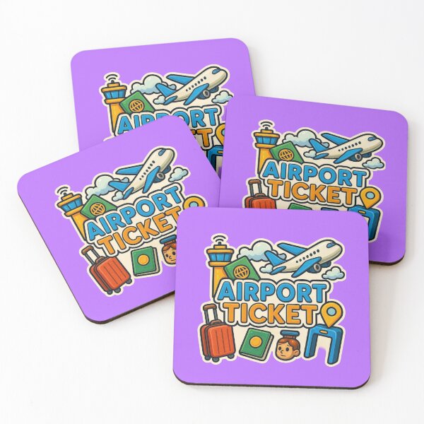 Item preview, Airport Ticket designed and sold by DesignPrePress.