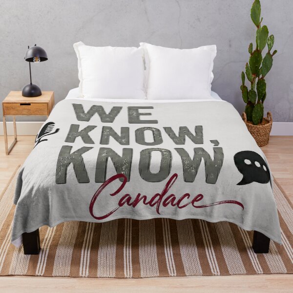 Item preview, WE KNOW, KNOW - Candace - Political Commentary Fan Art - Red - Platinum edition designed and sold by Miss Cutie Designs.
