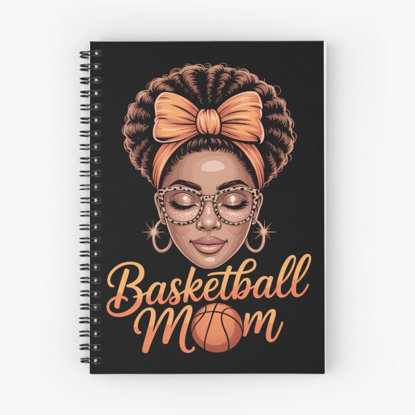 Item preview, Basketball Melanin Messy Bun Support designed and sold by tiemacopaxer.
