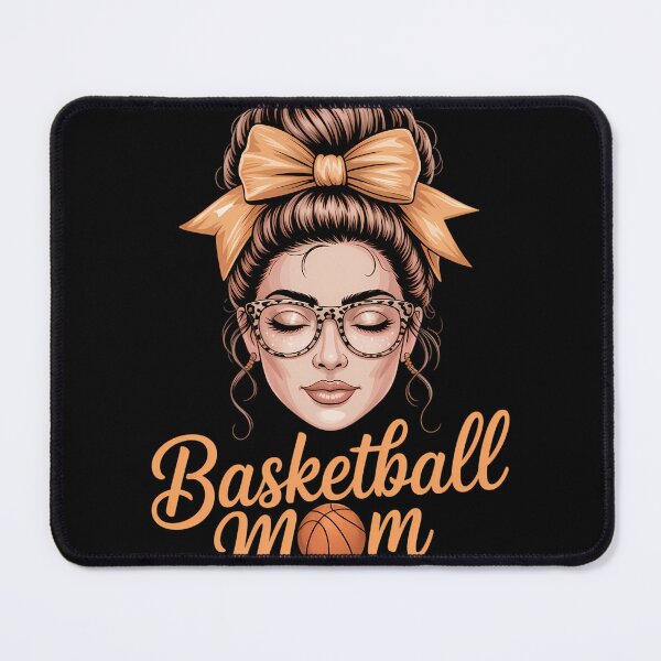 Item preview, Basketball Messy Bun Support designed and sold by tiemacopaxer.
