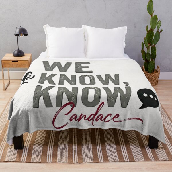 Item preview, WE KNOW, KNOW - Candace - Political Commentary Fan Art - Red - White edition. designed and sold by Miss Cutie Designs.