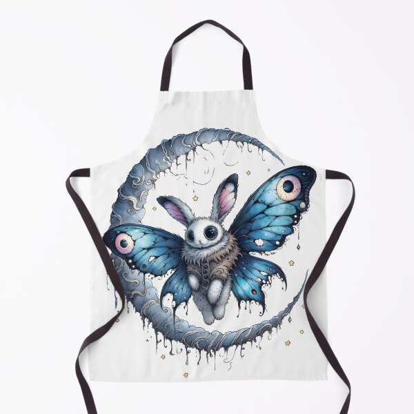 Item preview, Gothic Watercolor Moth Rabbit Wing Dark Fantasy designed and sold by RubisLeaf.