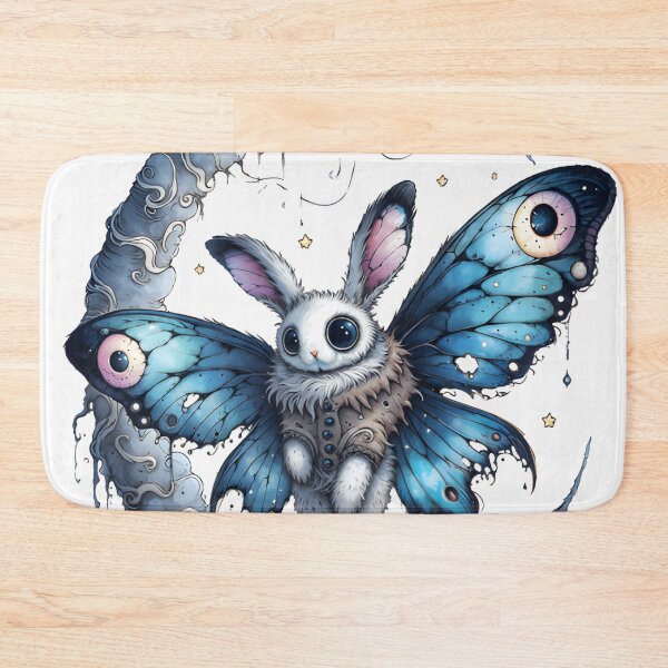 Item preview, Gothic Watercolor Moth Rabbit Wing Dark Fantasy designed and sold by RubisLeaf.