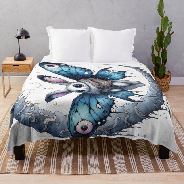 Item preview, Gothic Watercolor Moth Rabbit Wing Dark Fantasy designed and sold by RubisLeaf.
