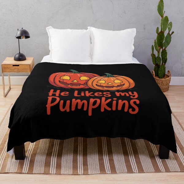 Item preview, He Likes My Pumpkins She Likes My Broomstick2 designed and sold by MyzoToyota.