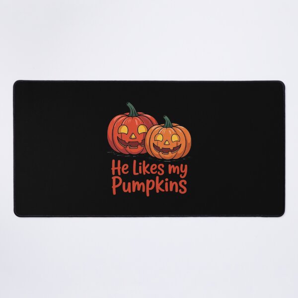 Item preview, He Likes My Pumpkins She Likes My Broomstick2 designed and sold by MyzoToyota.