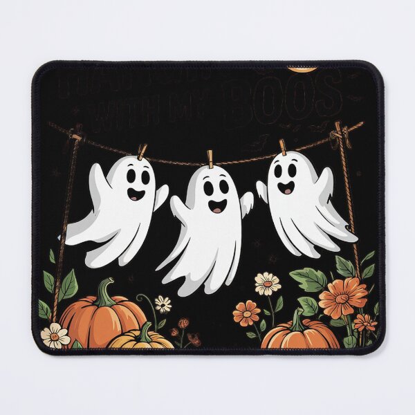 Item preview, Halloween for Women Hang with My Boos Cute Ghost Casual 1692 Witch Season Fall designed and sold by NailMolisa.