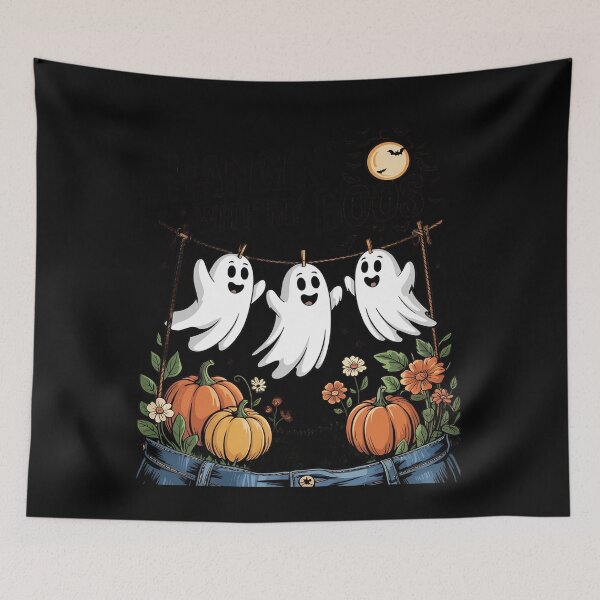 Item preview, Halloween for Women Hang with My Boos Cute Ghost Casual 1692 Witch Season Fall  designed and sold by NailMolisa.
